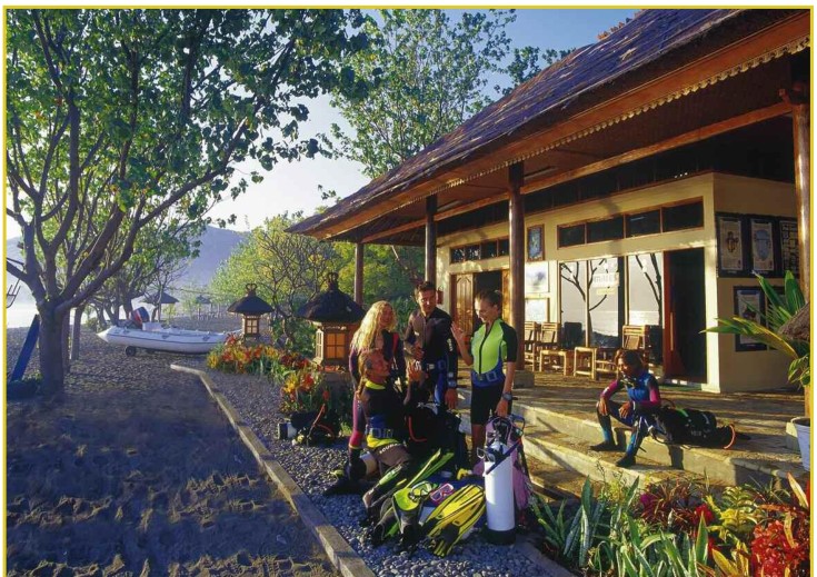 Resort grounds and hospitality facilities