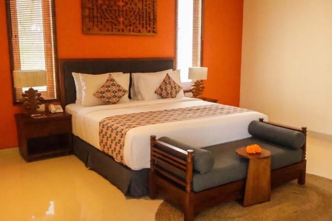 Boutique hotel guest room